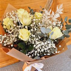 White Rose Bouquet